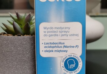 Probiotyk do gardła w sprayu